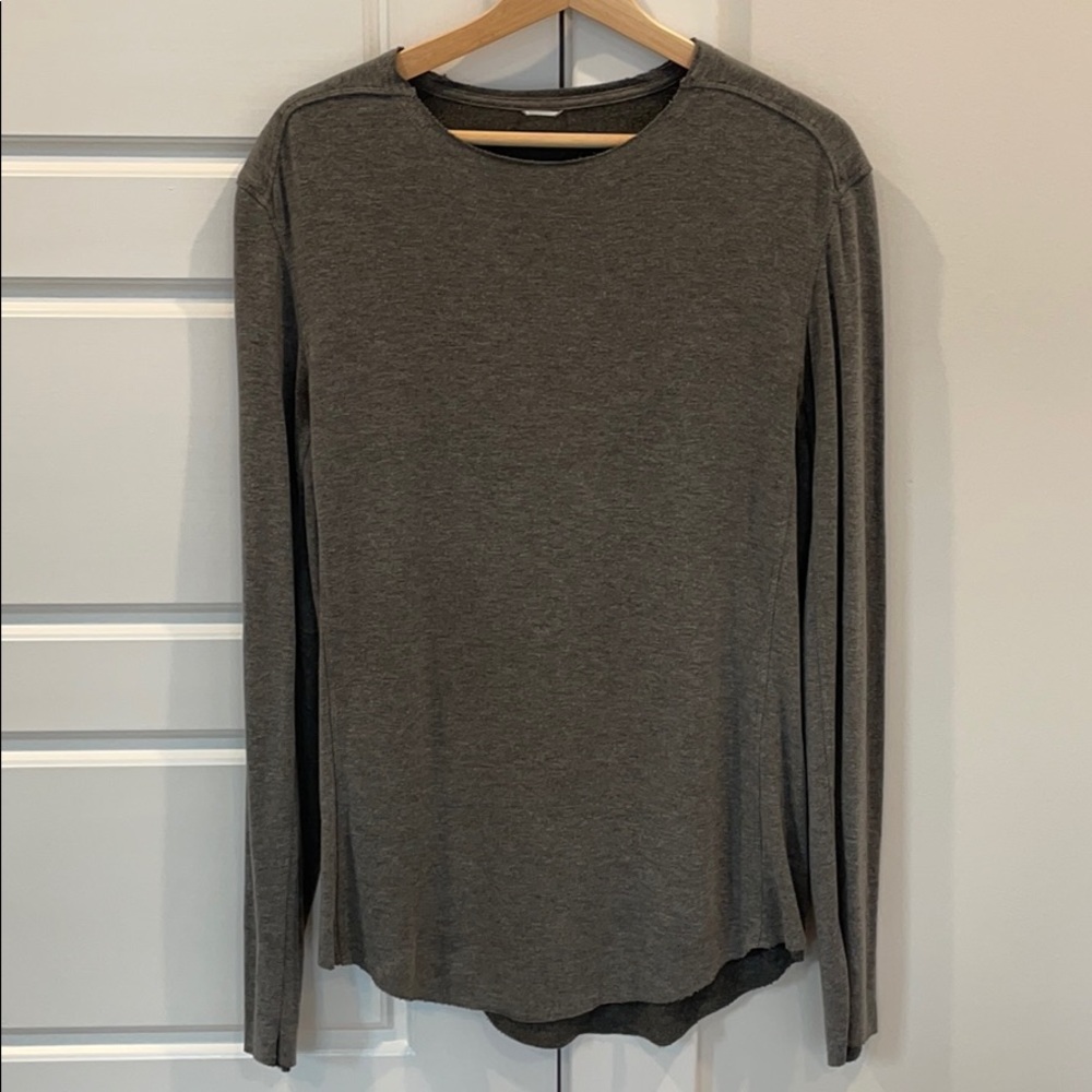 Cashmere Blend Long Sleeve Shirt